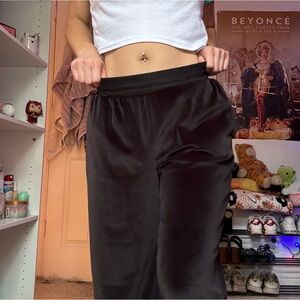 Soft black lounge pants